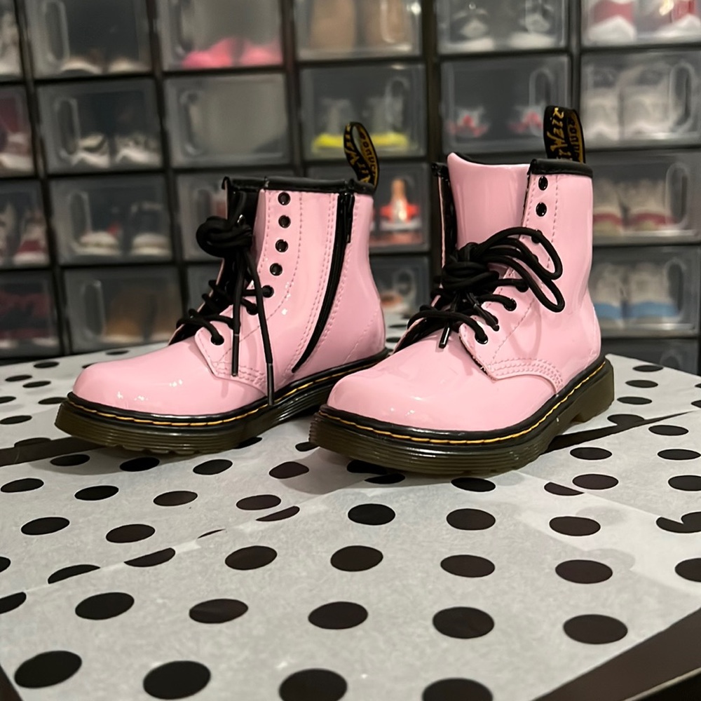 Toddler size 9 pink dr. Martens 1460 boots